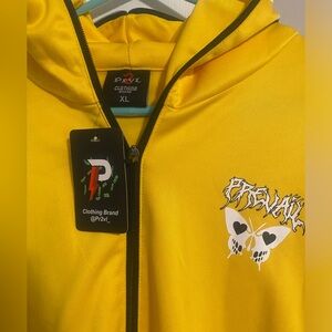 Prevail track suit NWT Men’s size XL yellow jogger